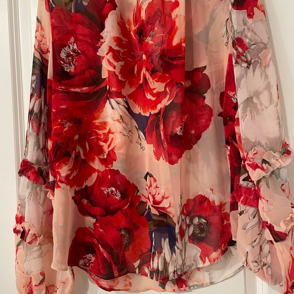 LS Ruffle SLV Blouse - Picture 5 of 7